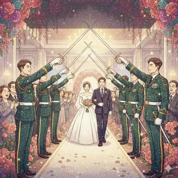 26万円の「偽装軍服結婚式」！ 韓国国防部も苦々しい、サーベルアーチの深い闇