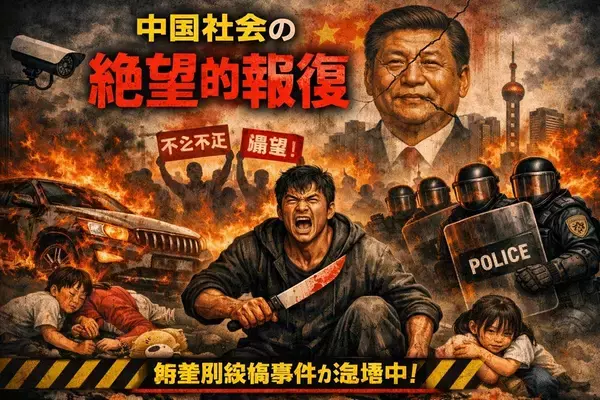 中国に忍び寄る「絶望の報復」・格差と司法不全が生む無差別殺傷の連鎖