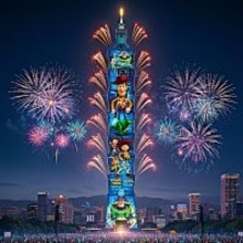 大晦日を席巻！ 台北101がディズニーと超絶タッグ。本物だけが持つ輝きで世界を魅了する台湾の底力