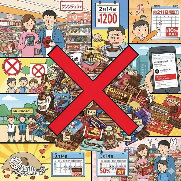 韓国・バレンタインはやめませんか？ 高騰するチョコ、消える義理、ミイラ化した恋の終わりの新時代