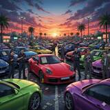 「済州島で自動車税滞納車96台を摘発！ ポルシェ所有者も「7万円払えず」、贅沢と納税モラルの乖離」の画像1