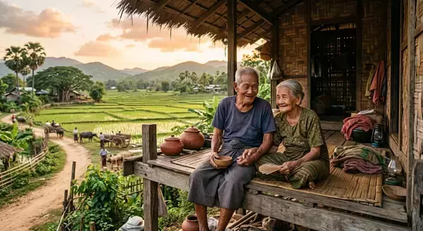 ミャンマーで121歳夫婦が公式認定　質素な暮らしと家族の絆が生んだ驚異の長寿物語が国民を励ます