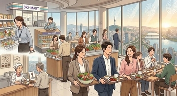 韓国で社員食堂が空前の大ブーム・物価高を背景に、安くて豪華なランチが会社員の心を掴む