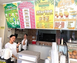 セブ島マクタン・ユニトップ近く！ 格安マンゴーシェイクと笑顔が出迎える人気ドリンク店