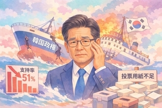 支持率急落の韓国・李在明政権　内政失態と党内対立が招いた構造的危機