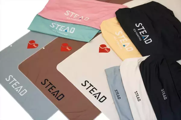 冷感アイスポンチョ 通販の虎で8日間3万5000枚の反響、STEADの注目商品が拡大