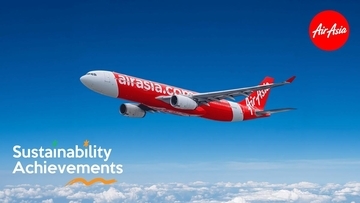 エアアジア、ESG評価で業界5位　環境対策や透明な経営が国際的に高く評価