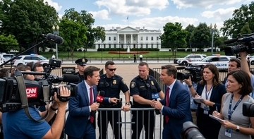 ホワイトハウス、メディア排除を強行　CNNなど三社が反発し憲法論争が再燃