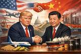 「米中首脳会談閉幕　ボーイング200機や大豆購入合意も履行に懸念」の画像1