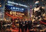 「上海IPOで約1兆3420億円の評価・中国AI企業「Unitree Robotics」」の画像1