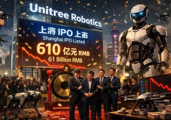 上海IPOで約1兆3420億円の評価・中国AI企業「Unitree Robotics」