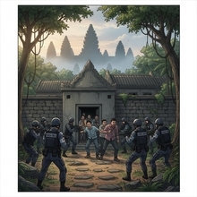 国際詐欺の温床カンボジア 35億ウォン詐取の韓国組織をコリア専従班が急襲