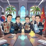 「おじいちゃんたちのスマホの機種選び ・韓国」の画像1