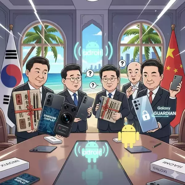 おじいちゃんたちのスマホの機種選び ・韓国