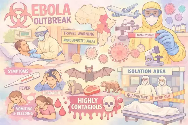 エボラ出血熱で3000人超死亡の可能性も浮上するコンゴ、現地混乱