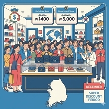 ウォン安で逆転現象！ シャネル他高級ブランド品は免税店より韓国百貨店が安く、外国人客が殺到