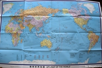 【香港】香港の世界地図で南シナ海はどう描かれているのか？