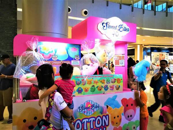もっと楽しいフィリピン ショッピングセンターの綿菓子アート 大人気 18年7月25日 エキサイトニュース
