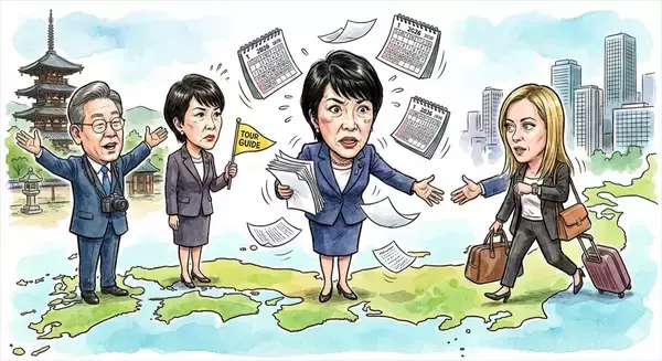 高市首相！ 李氏の法隆寺観光来日の影で、国益なき「接待外交」が加速