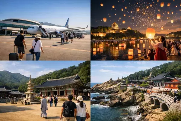 地方空港から広がる韓国観光新戦略　清州大邱で外国人客急増