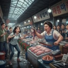 「買わないと許さん」韓国市場で横行する強制購入。勝手に魚を捌き、包丁片手に迫る悪質商法