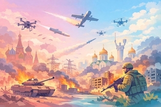 モスクワ州に400機無人機攻撃　都市攻撃激化し停戦遠のく
