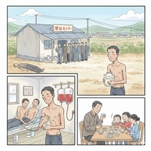 北朝鮮で米3kgのために売血が急増、貧困と衛生環境の悪化が招く命がけの食料調達