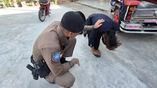 聖域で号泣の日本人男を逮捕、大麻所持容疑　タイ、窃盗罪で公判中