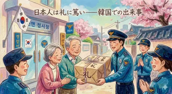 日本人は礼に篤い ――韓国での出来事