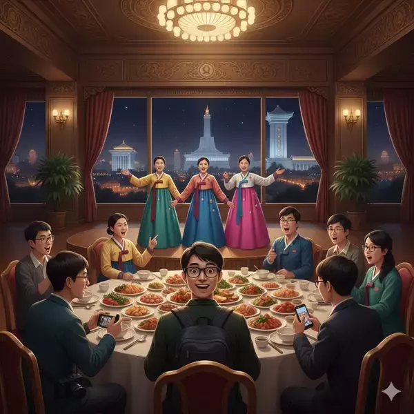 タバコで買収？ 北朝鮮に潜入した台湾人YouTuber、禁断の豪華接待と監視の実態