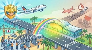 新マニラ空港建設に日本の耐震技術と融資 2028年以降の開港に向け工事は順調