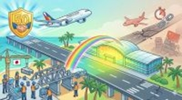 新マニラ空港建設に日本の耐震技術と融資 2028年以降の開港に向け工事は順調