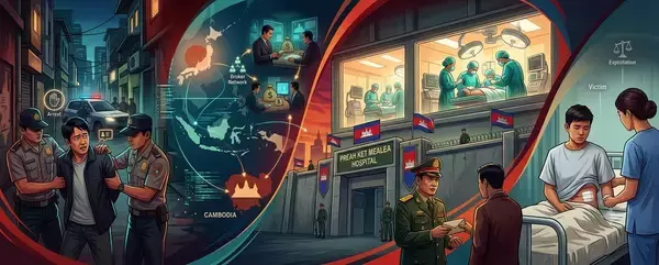 カンボジア軍病院違法腎移植　中国人医師団「出張執刀」と中国富裕層患者・インドネシア貧困層搾取