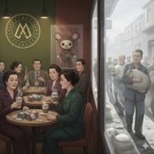 偽スタバ「ミレリザーブ」で横行するラブブ取引と、コーヒー一杯が買えない北朝鮮人民の深すぎる格差