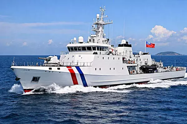台湾沿岸警備隊に新巡視船澎湖配備、中国海警活動増加に対応