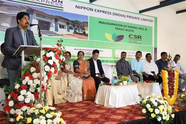 NXインド、学校に食堂・トイレ寄贈…農村の教育環境改善へ