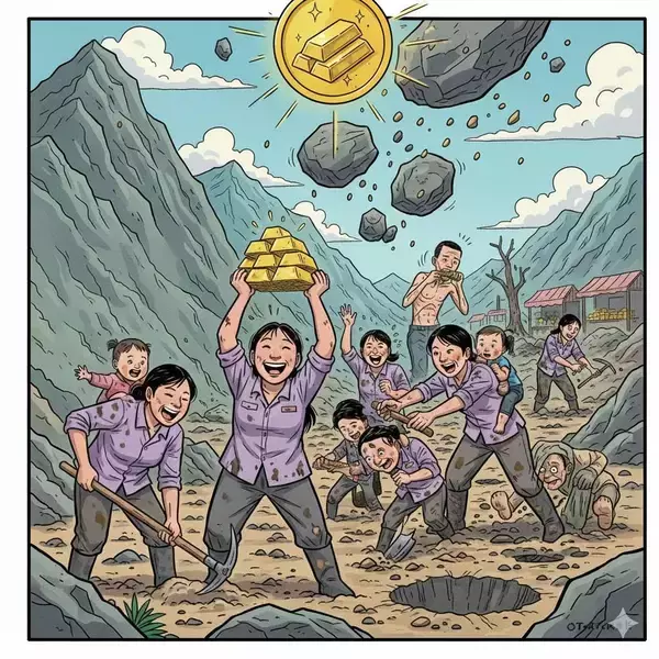 北朝鮮で「命懸けの金採掘」ブーム！ 女性も危険な現場へ、落盤事故多発でも一発逆転狙う