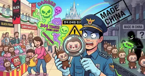 フリマでは、人気のないラブブ　中国