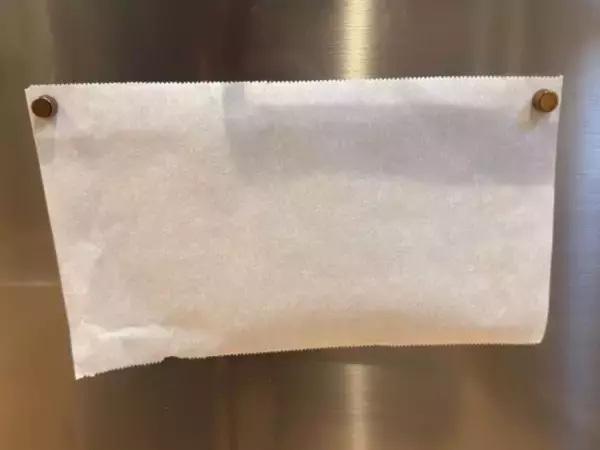 クッキングシートに文字を書くと？　活用法が「目からウロコ」