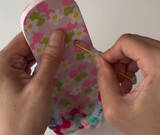 「１００均のヘアゴムで…　夏の必須アイテムに「これで痛くない」「天才ですね」」の画像9