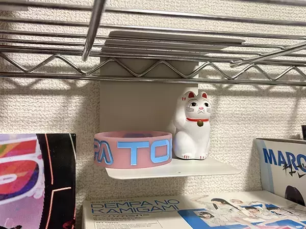 「セリアで買った『ブックスタンドU型』　じゃない使い方で「一気に収納量が増えた！」」の画像