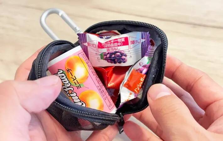 「一度使うと手放せない！」　無印で買った『小さなポーチ』の使い方に「思ったより収納できる」