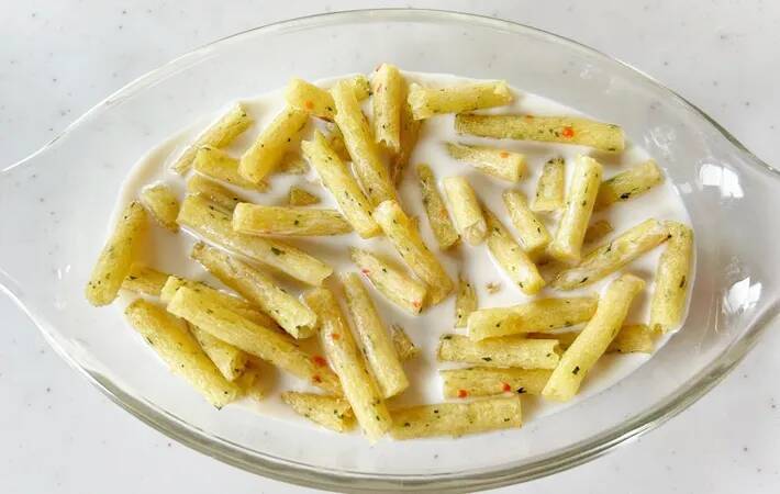 自宅で作る簡単グラタン　材料は牛乳、ハム、チーズ、そして…？