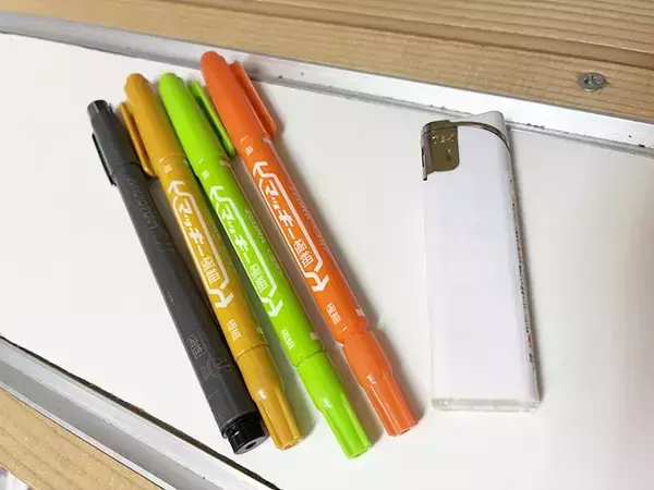 「ライターに油性ペンでイラストを描いて…　完成品に「タバコを吸わなくても欲しい！」」の画像