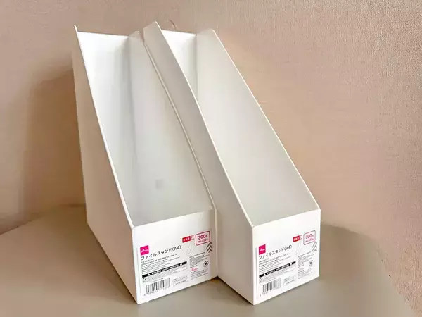 330円のファイルスタンド活用！　置くだけでキッチンが整って「ストレスフリー」【DAISO】