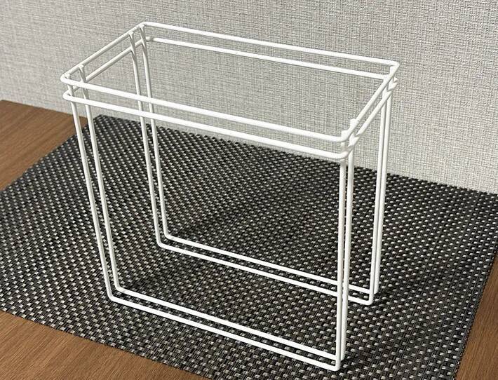 100均で買った『ワイヤーふきんかけ』　じゃない使い方に「まるで専用のアイテムみたい」