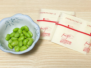 【トースターで5分】材料2つのカリカリおつまみ　枝豆と組み合わせたのは…