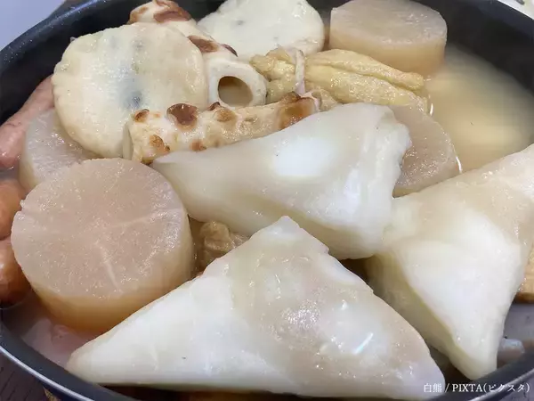 おでんの『はんぺん』って何でできてるの？　まさかの材料に「ウソでしょ」「知らずに食べてた」