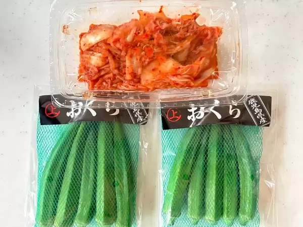 10分でできる『オクラとキムチの和え物』　食べた夫が「また作って！」