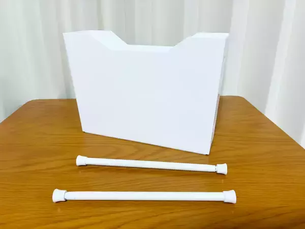 ポリ袋を取り出す手間が減らせる。　『4分』でポリ袋ストッカーを作る便利ワザがこちら
